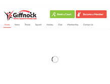 Tablet Screenshot of giffnock-ltc.co.uk